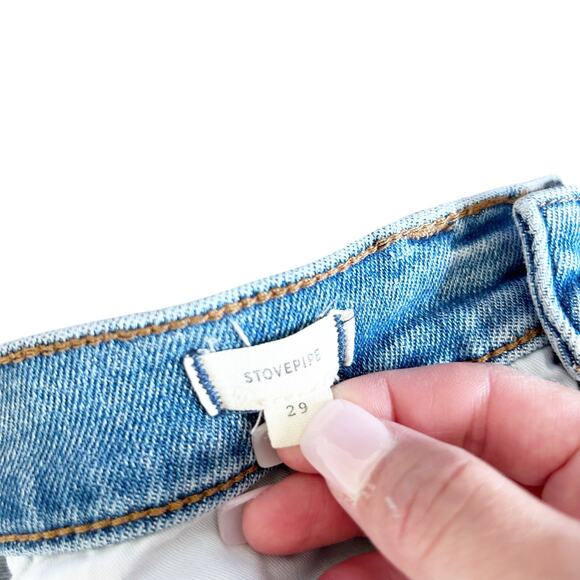 Madewell Stovepipe Jeans Sz 29 - Picture 3 of 6